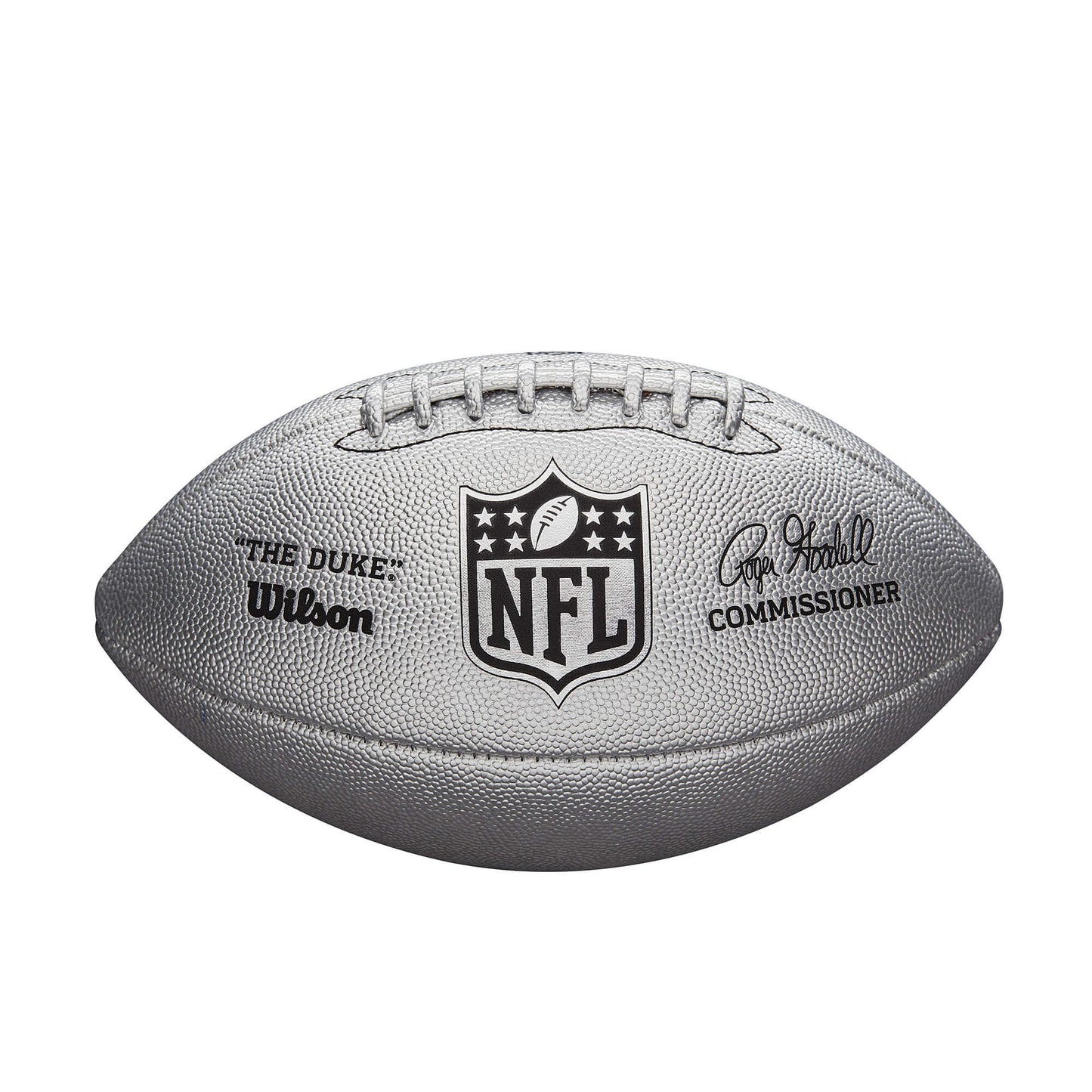 Lopta na americký futbal Wilson NFL Duke Silver Metallic Edition