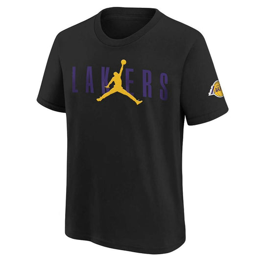 JORDAN M NK CTS JDN STATEMENT SS TEE - B8-20 (pre deti 8-20 rokov) LOS ANGELES LAKERS BLACK