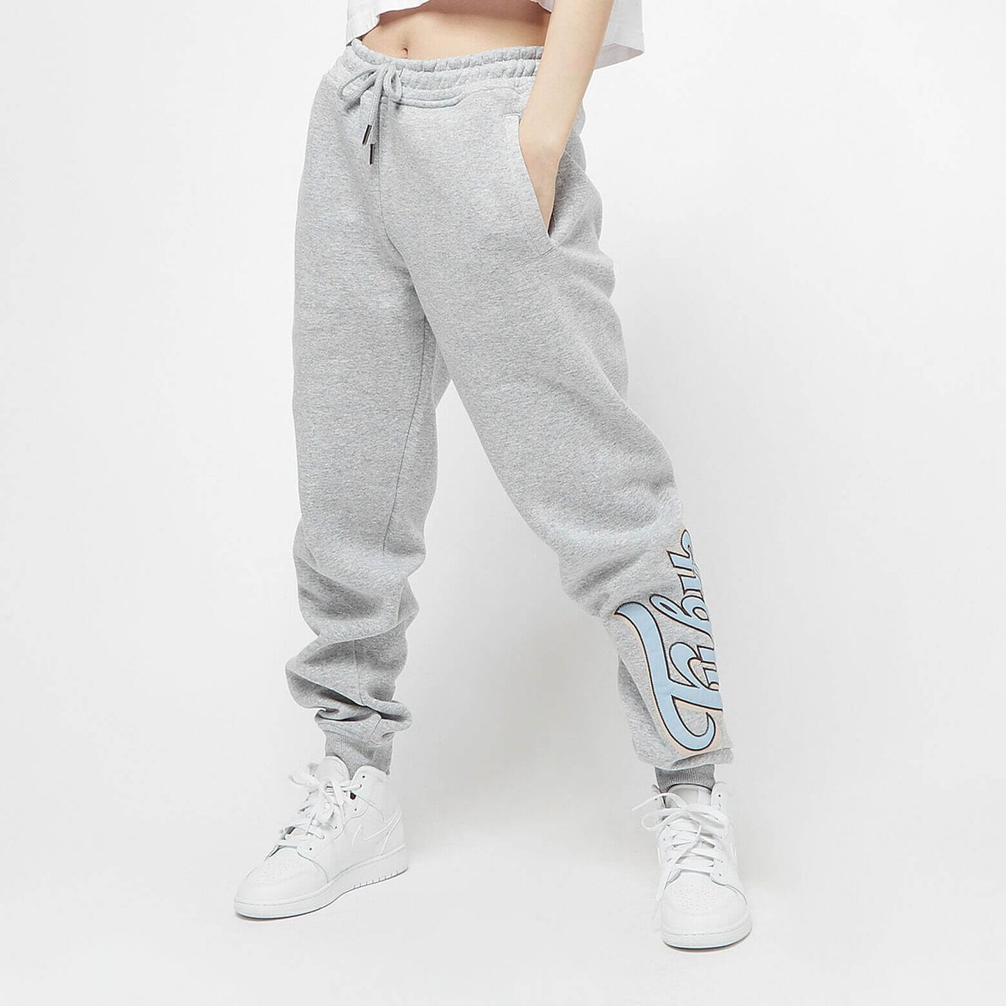 FUBU Varsity Jogger heather grey