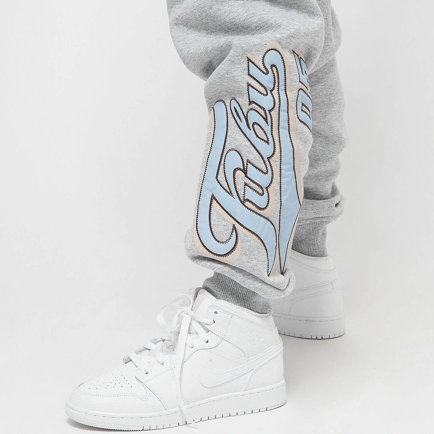 FUBU Varsity Jogger heather grey