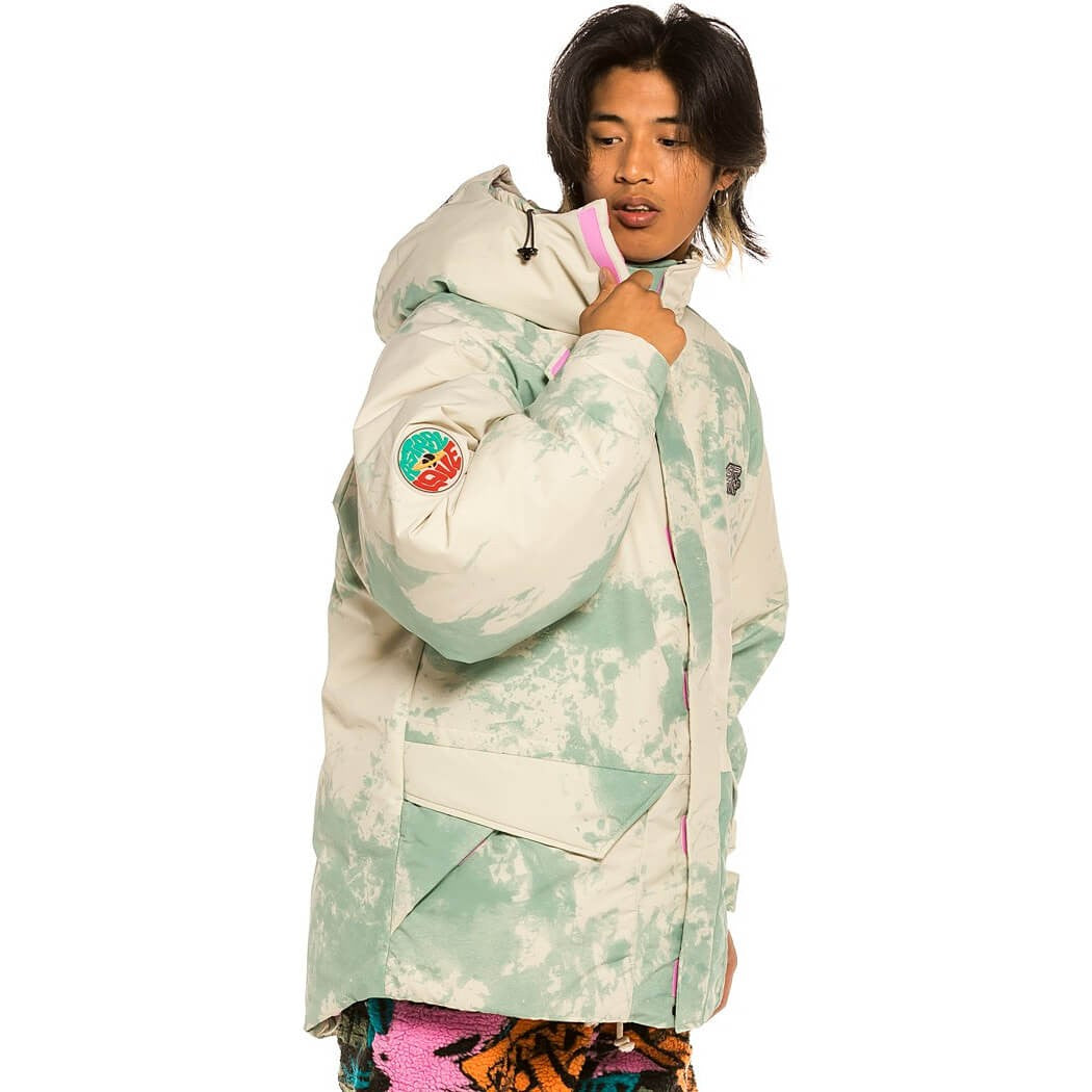 GRIMEY WEAR SPACE LADY BLEACHED PARKA BLEACHED SAND