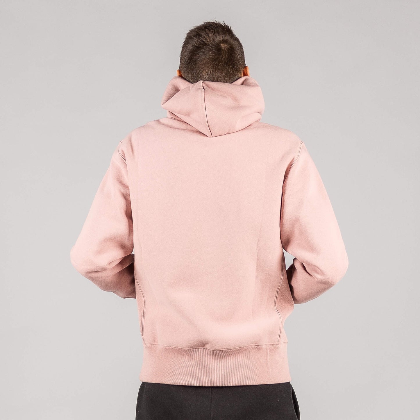 Mikina s kapucňou Champion Premium RWSS 1952 Hooded Sweatshirt tmavoružová