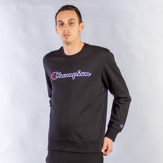 Champion Crewneck Sweatshirt Black