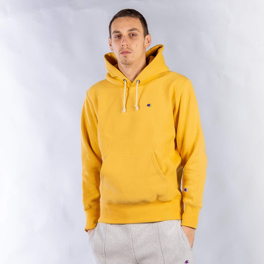 Mikina s kapucňou Champion Premium RWSS 1952 Hooded Sweatshirt žltá