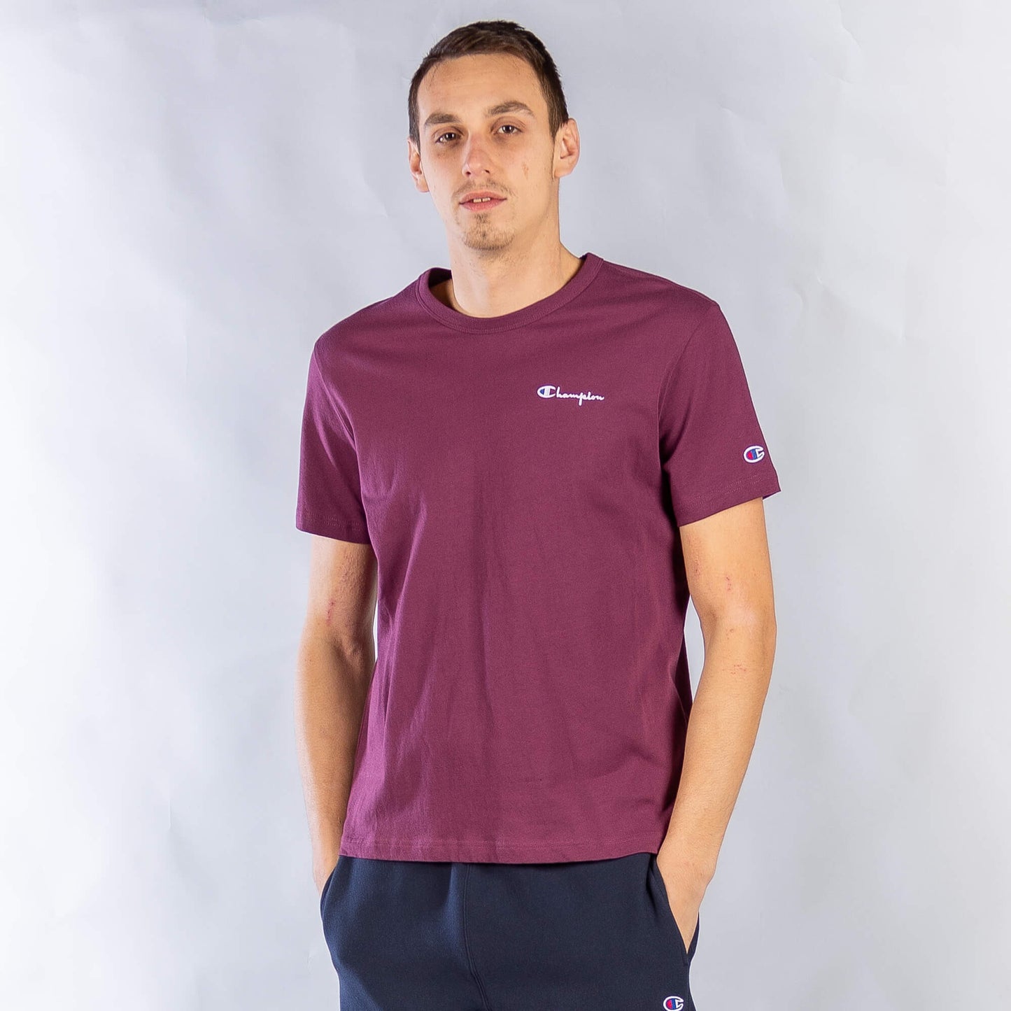 Champion Premium Rwss 1952 Crewneck T-Shirt Bordo