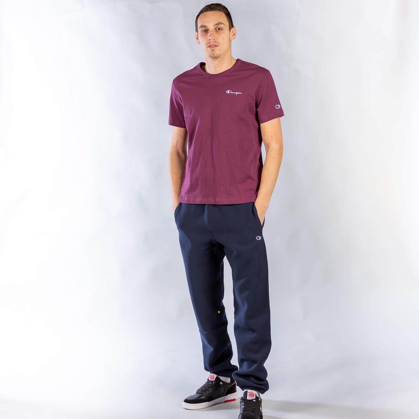 Champion Premium Rwss 1952 Crewneck T-Shirt Bordo