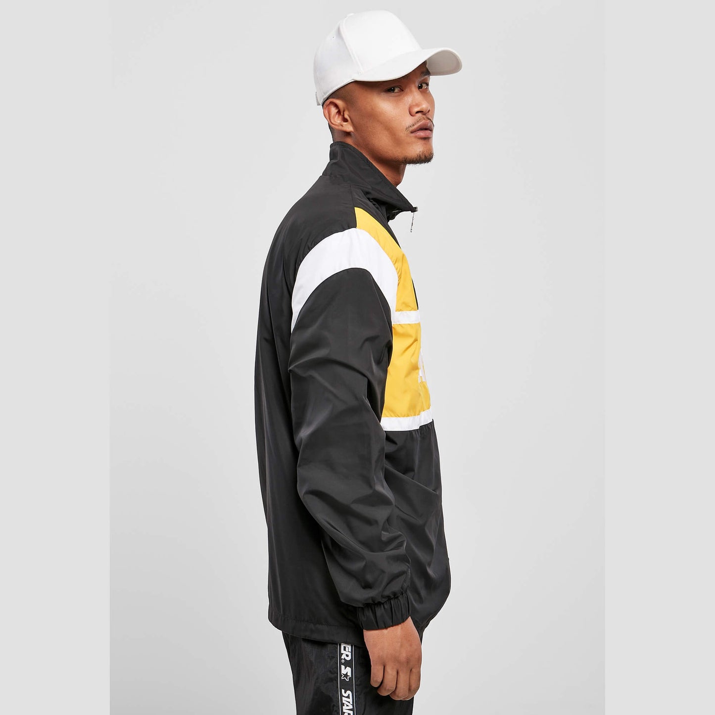 Starter Half Zip Retro Jacket Retro Black/Golden/White