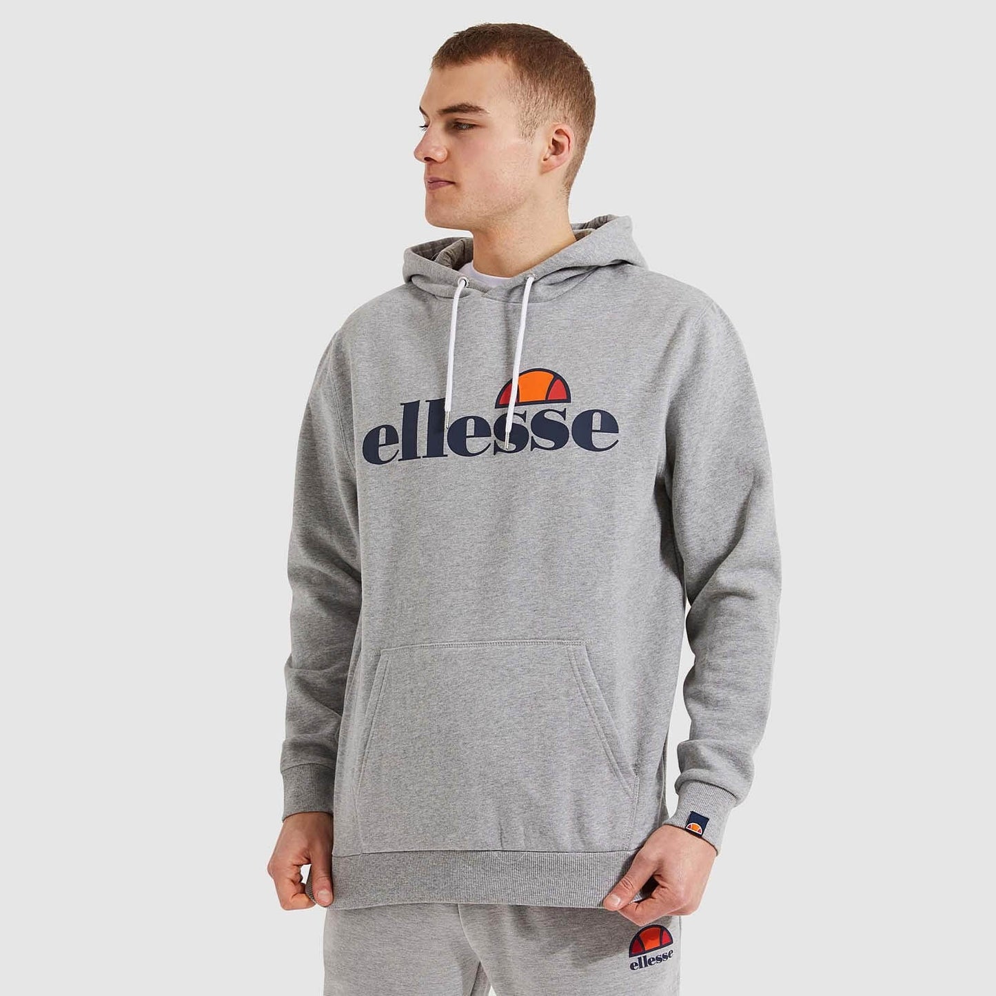 Mikina s kapucňou Ellesse SL Gottero OH Hoody šedá