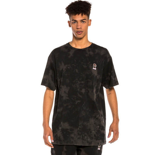 GRIMEY WEAR DAY DREAMER BLEACHED TEE BLEACHED BLACK