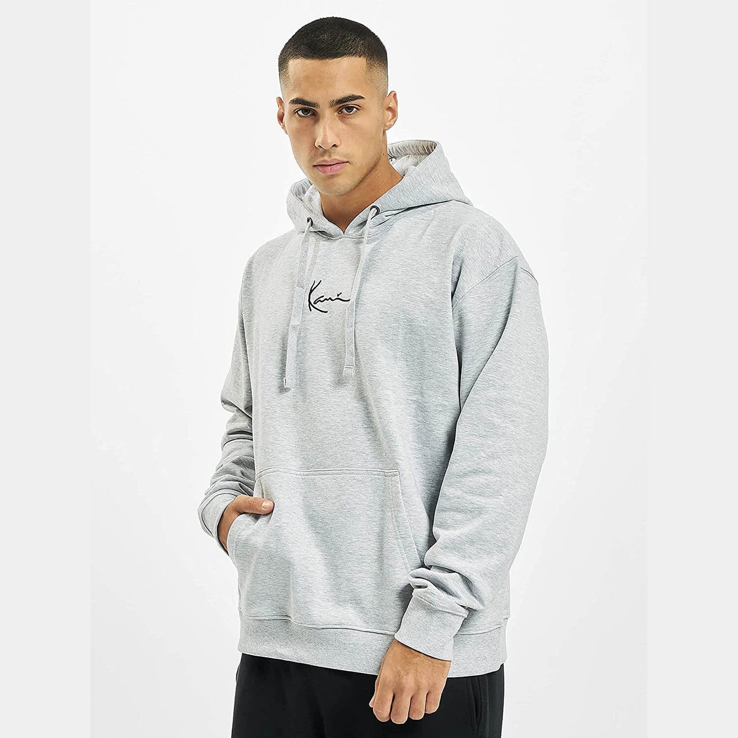 Karl Kani Small Signature Hoodie ash grey