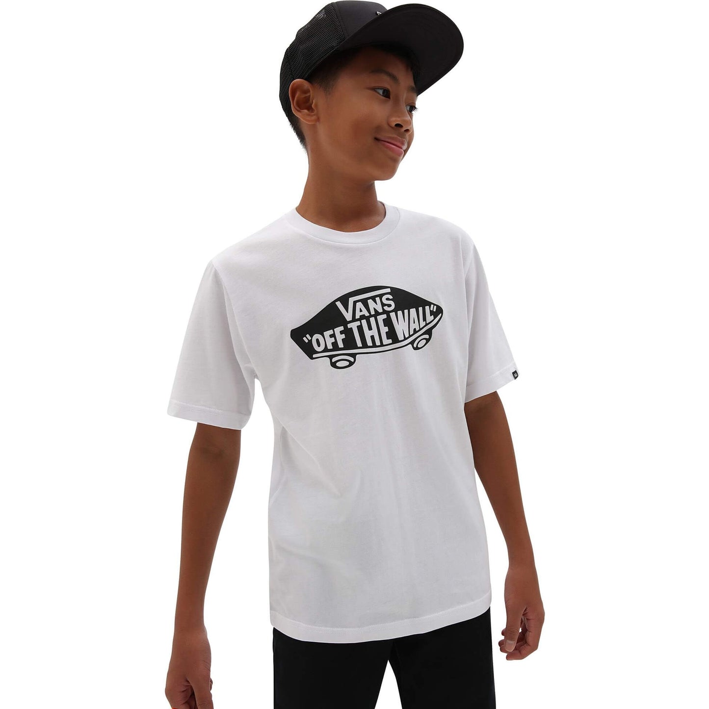 Vans Kids Otw T-Shirt (8-14+ Years) White-Black