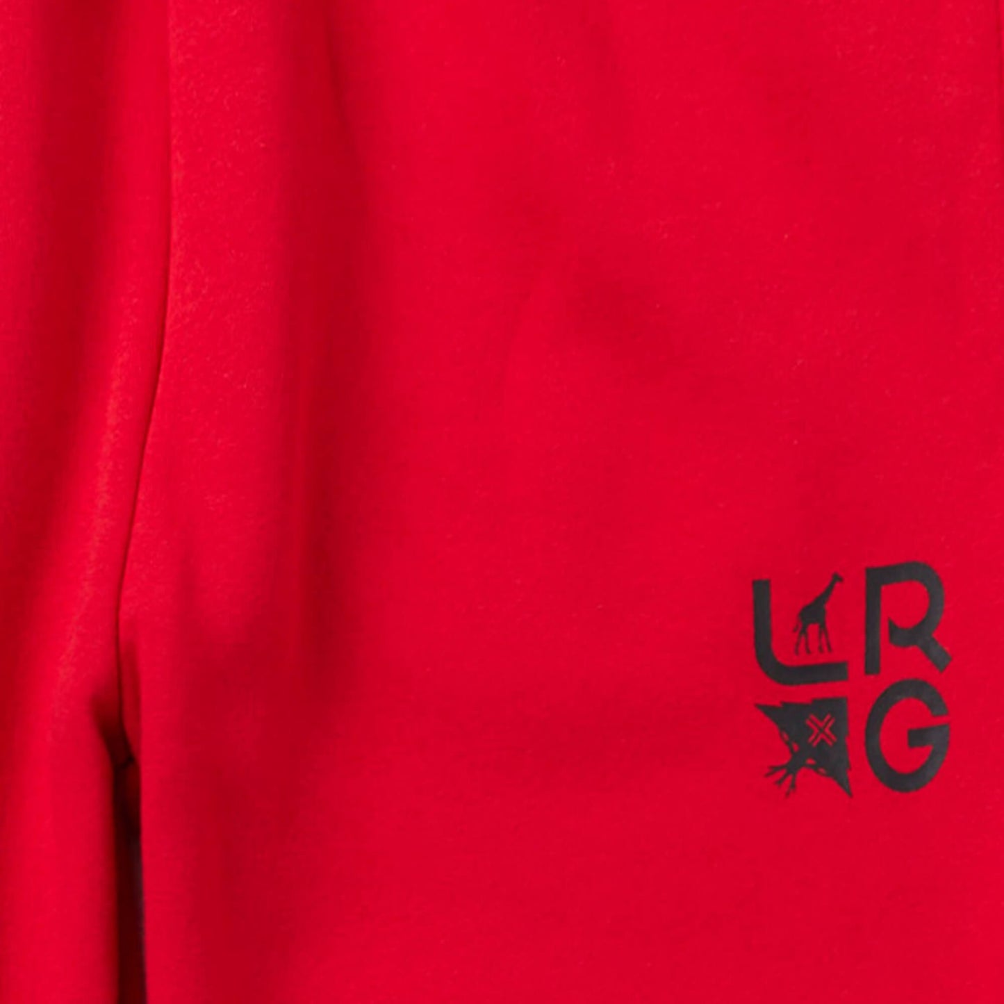 LRG STACKED MULTI LOGO JOGGER RED