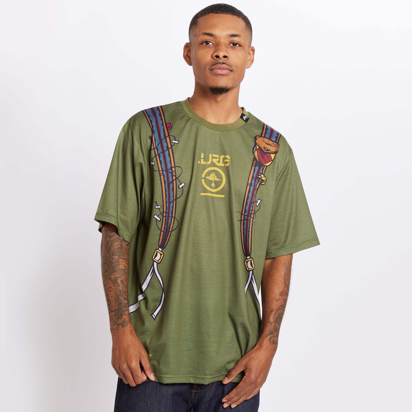 LRG BACKPACK SS KNIT MILITARY GREEN