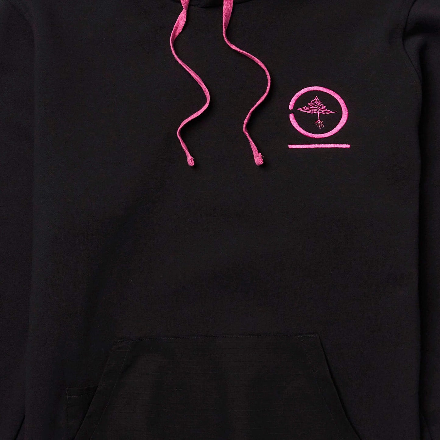 Mikina s kapucňou LRG CREATIVITY RESEARCH PULL OVER HOODIE čierna