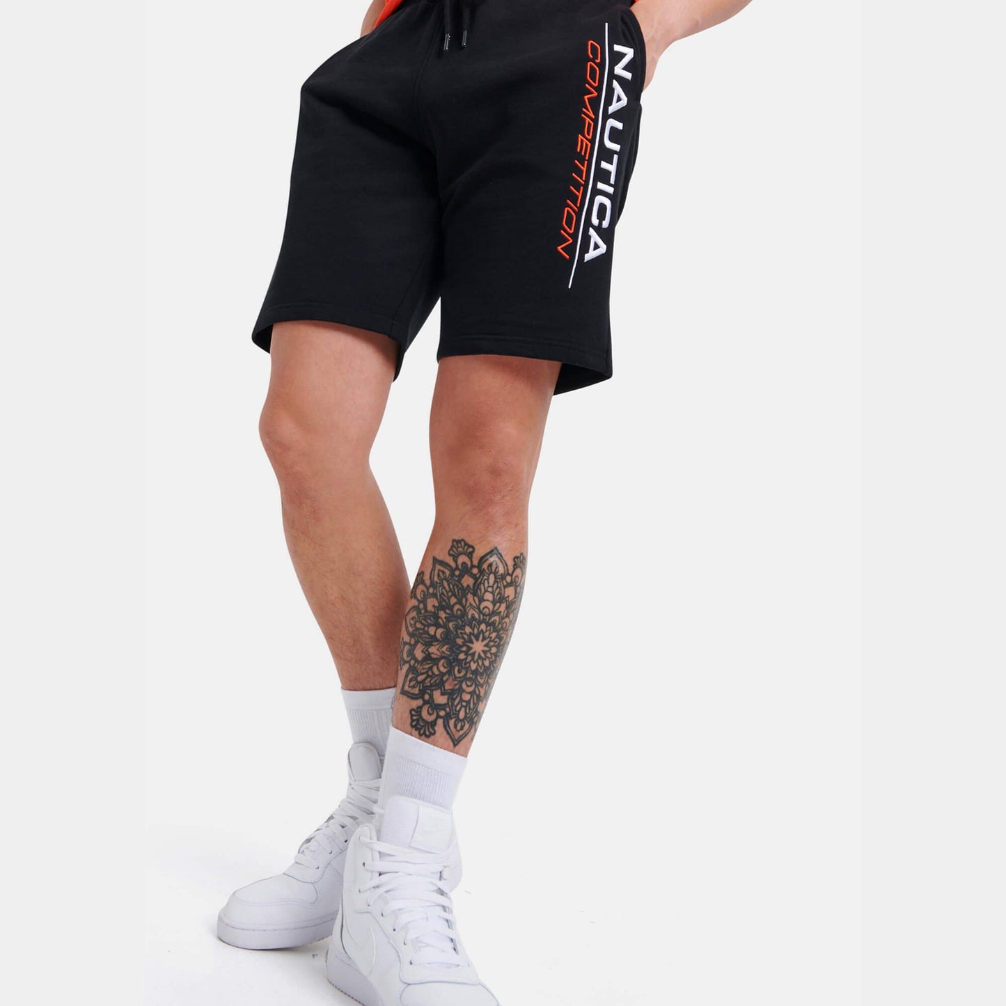 Šortky Nautica Dodger 2 - Fleece Short čierne