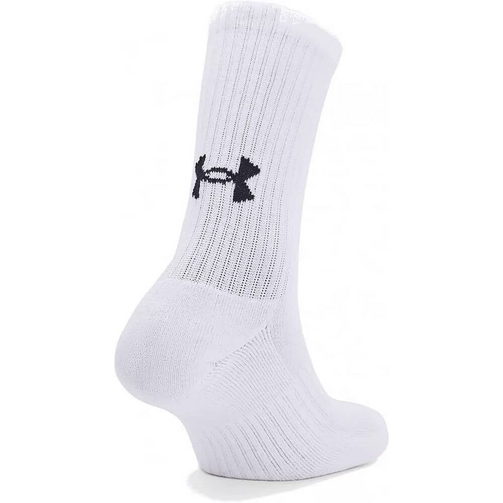 Under Armour Core Crew 3 pairs white