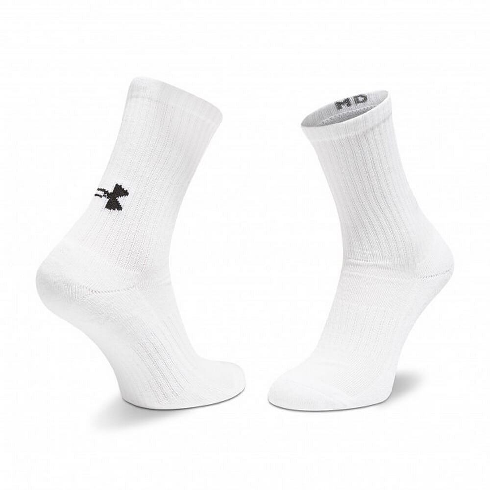 Under Armour Core Crew 3 pairs white