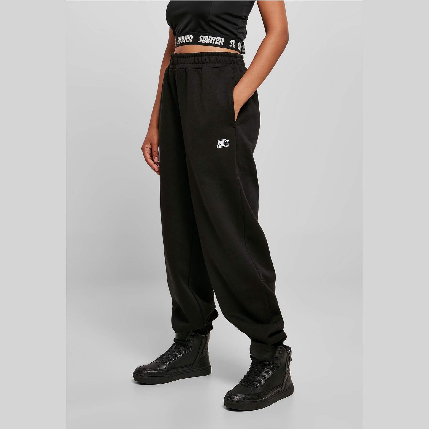 Ladies Starter Essential Sweat Pants black