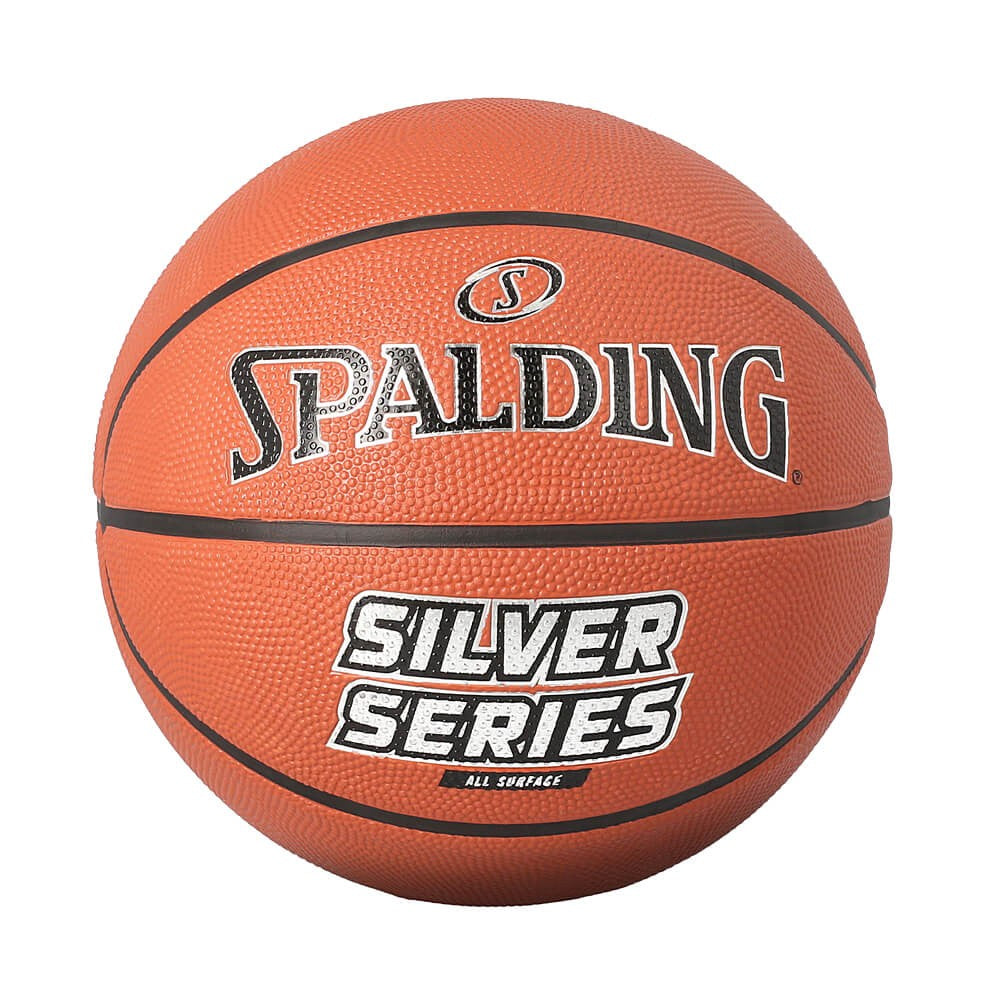 Spalding Silver Series Rubber Basketball (sz. 7)