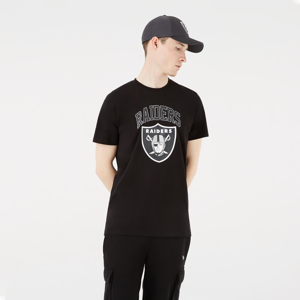 New Era tričko NFL Team Shadow Tee Las Vegas Raiders Black