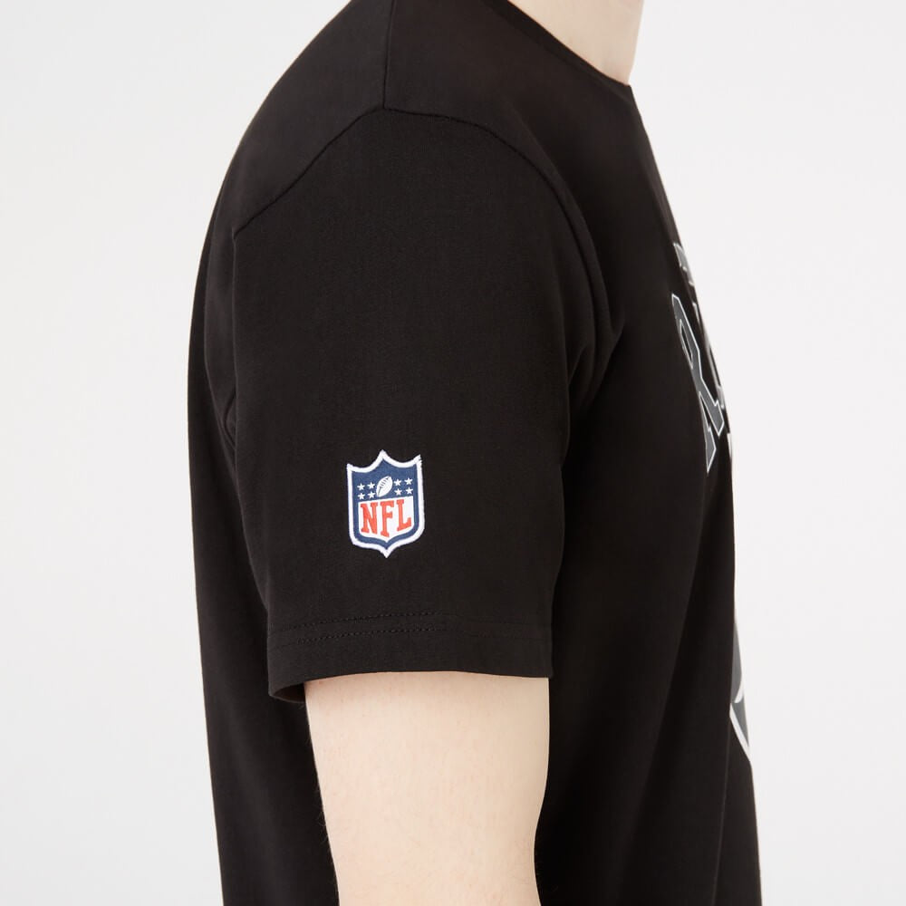 New Era tričko NFL Team Shadow Tee Las Vegas Raiders Black