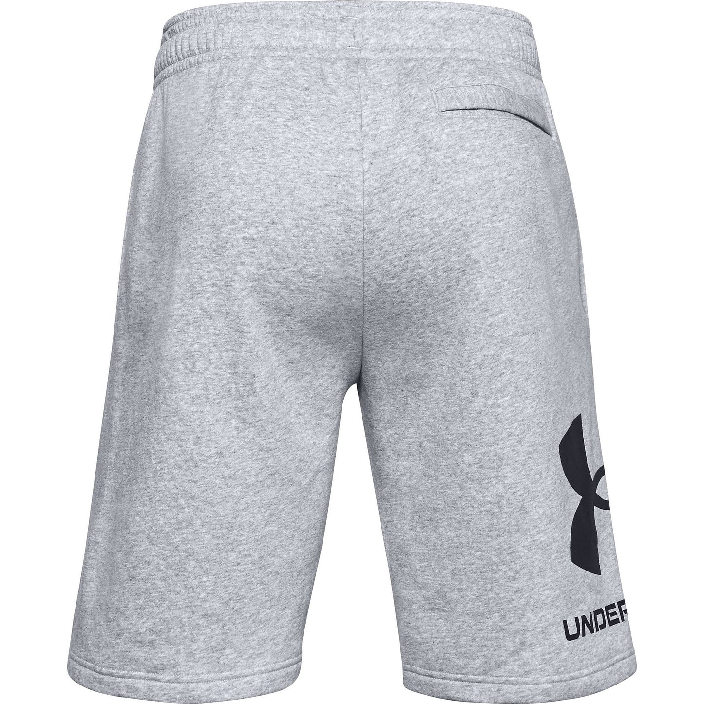 Under Armour Men's UA Rival Fleece Big Logo Shorts Mod Gray Light Heather / Black