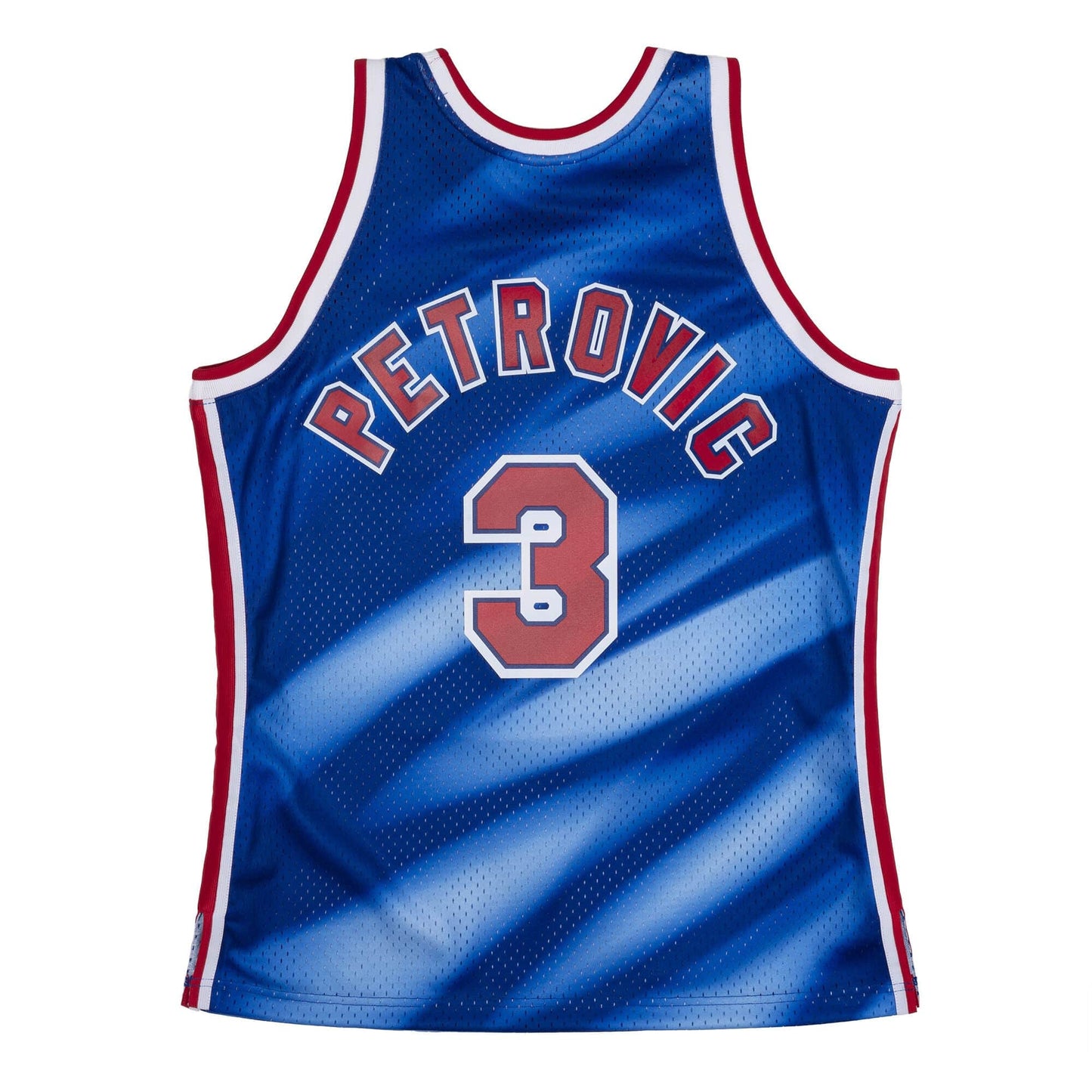 Mitchell & Ness NBA Swingman Jersey Drazen Petrovic New Jersey Nets Pattern / Royal