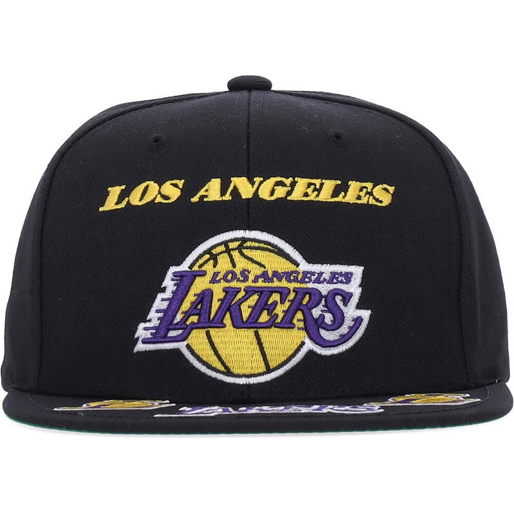 Mitchell & Ness NBA Front Loaded Snapback Los Angeles Lakers Black