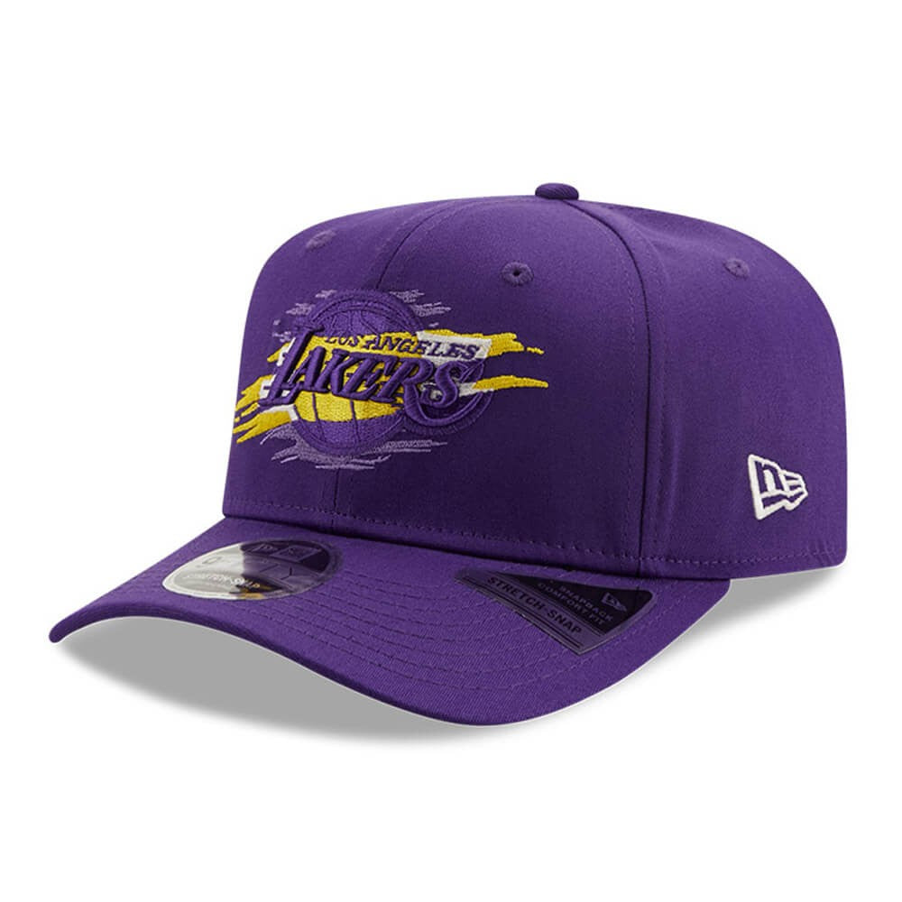 NEW ERA šiltovka 950 Stretch snap tear logo 9fifty LOS ANGELES LAKERS Purple