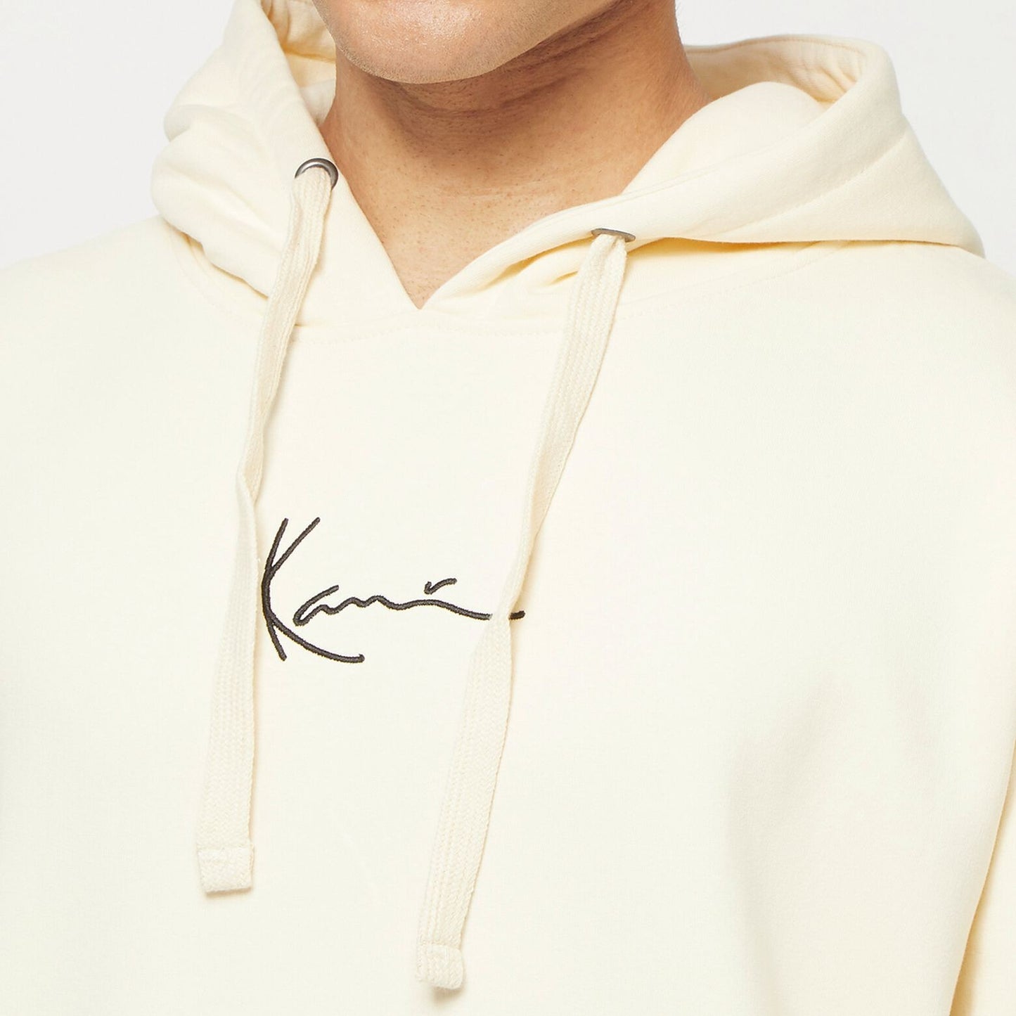 Karl Kani Small Signature Essential Hoodie cream