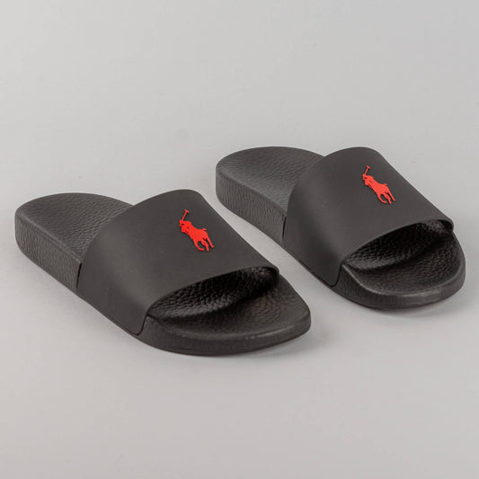 Polo Ralph Lauren Slide Black/Red Pp