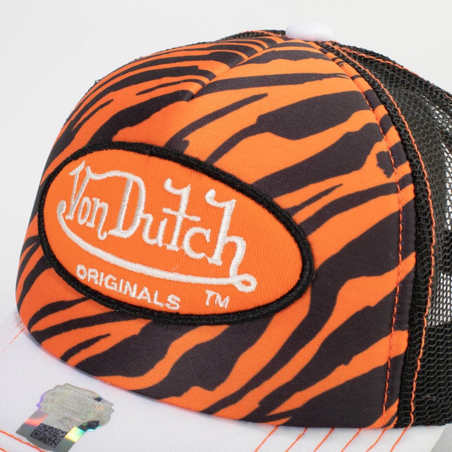 Šiltovka so sieťkou Von Dutch Originals Tampa Tiger čierna