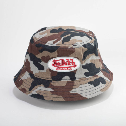 Klobúk Von Dutch Originals Bucket Phoenix Camo maskáčový