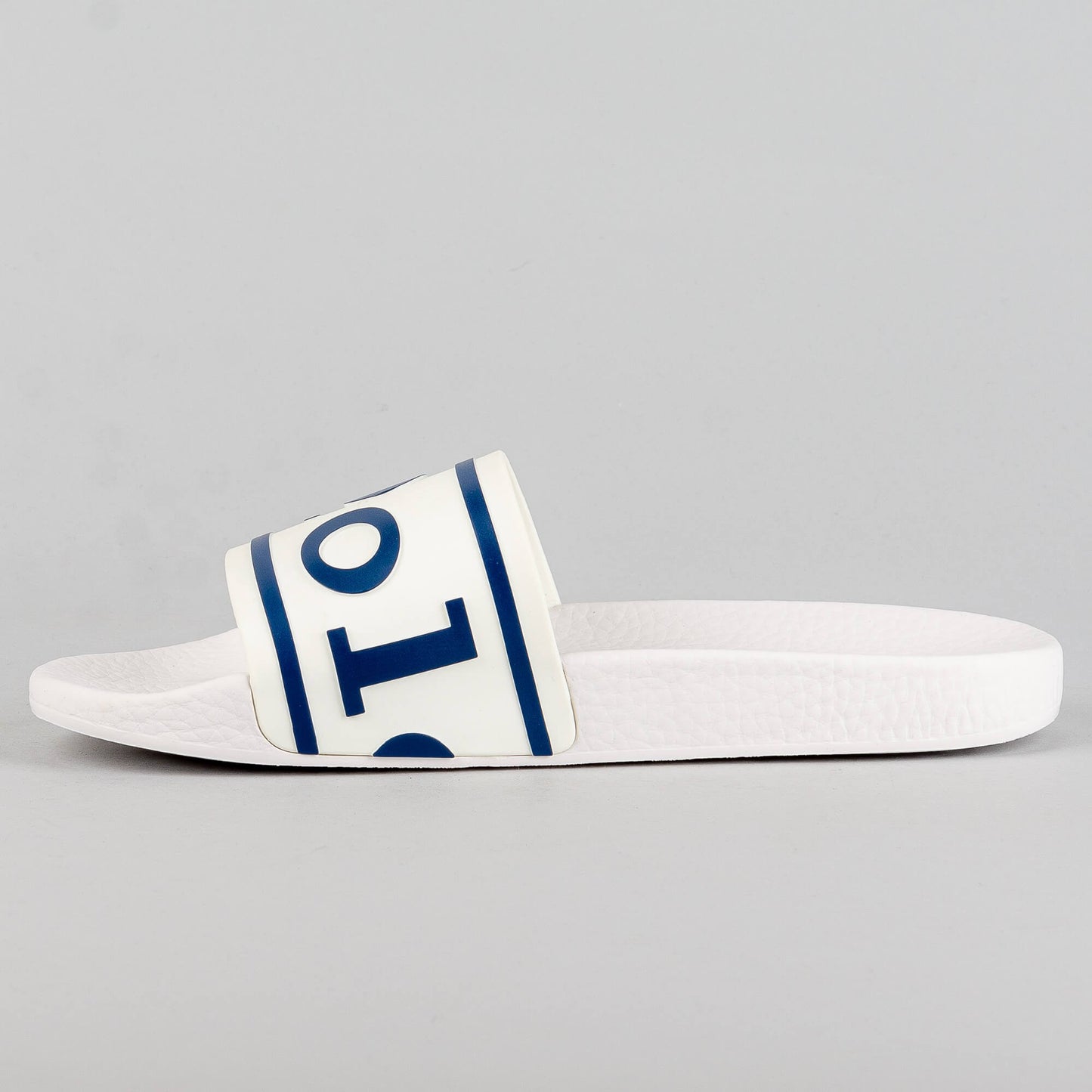 Polo Ralph Lauren Polo Slide White/Light Navy Polo