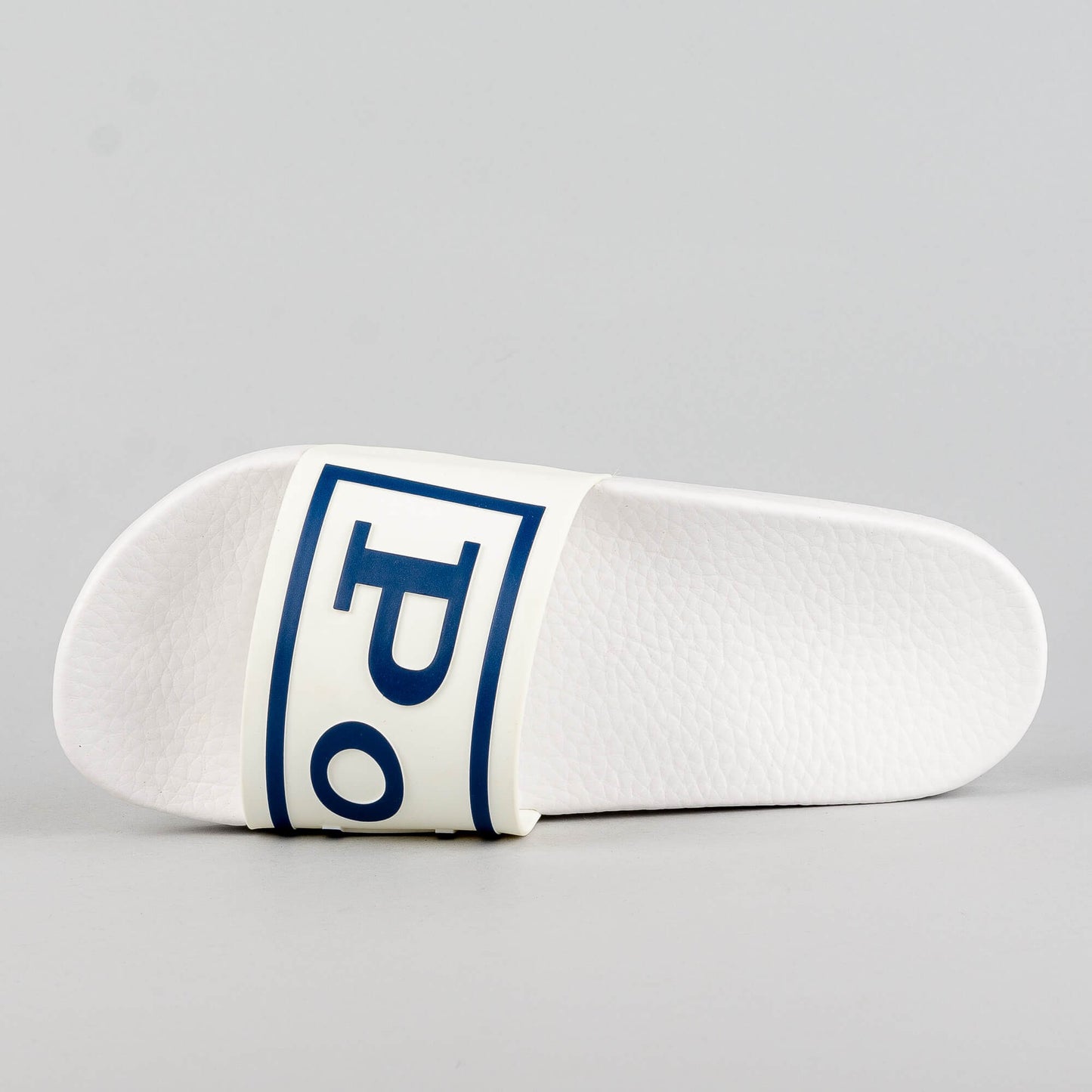 Polo Ralph Lauren Polo Slide White/Light Navy Polo