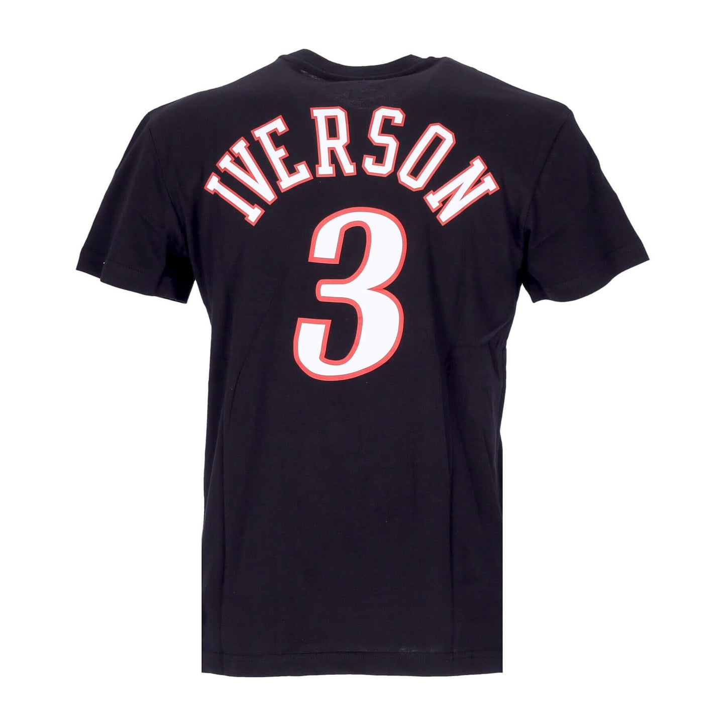 Mitchell & Ness Name & Number Traditional Tee - Allen Iverson Philadelphia 76Ers Black