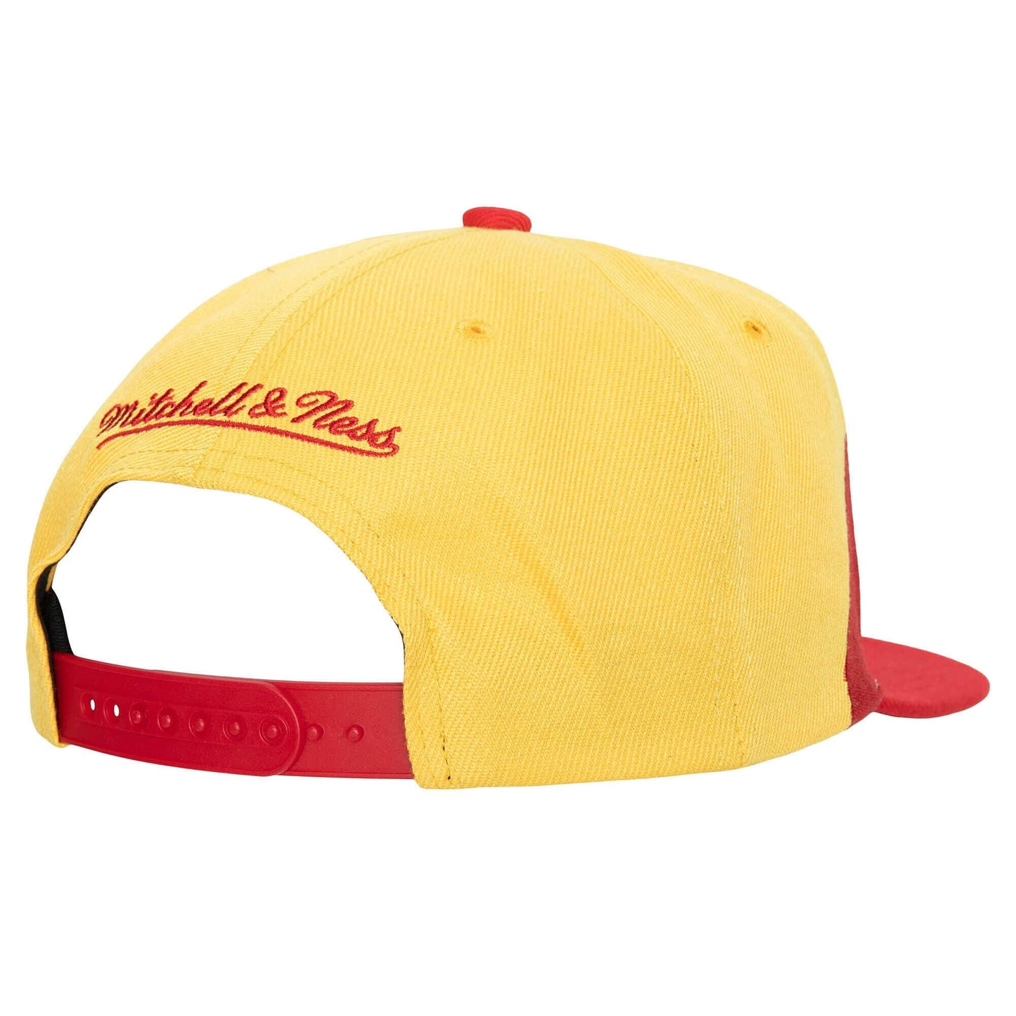 Mitchell & Ness NBA SHARKTOOTH SNAPBACK HWC ATLANTA HAWKS GOLD / RED