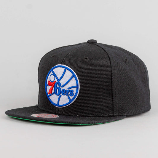 Mitchell & Ness NBA TOP SPOT SNAPBACK HWC PHILADELPHIA 76ERS BLACK