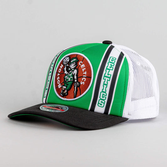 Mitchell & Ness NBA RETRO TRUCKER SNAPBACK HWC BOSTON CELTICS GREEN / BLACK