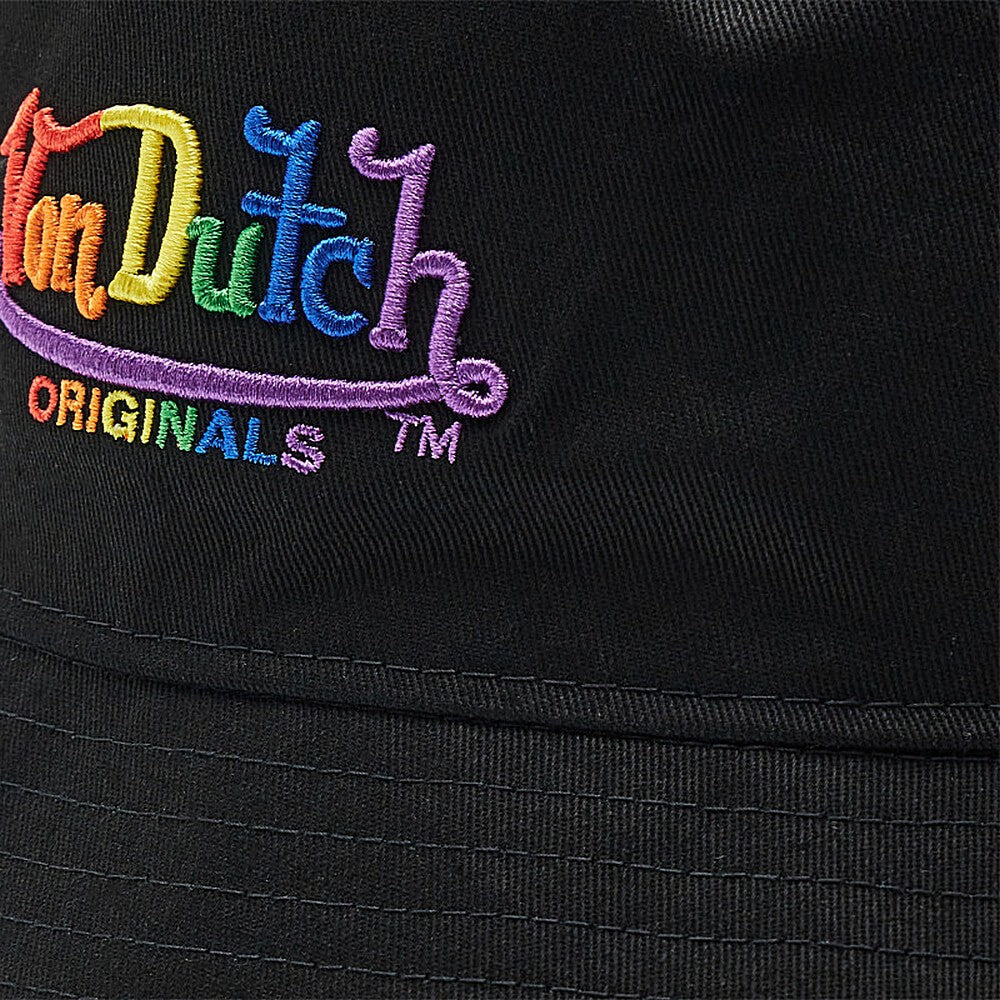 Klobúk Von Dutch Originals Bucket Perth čierny