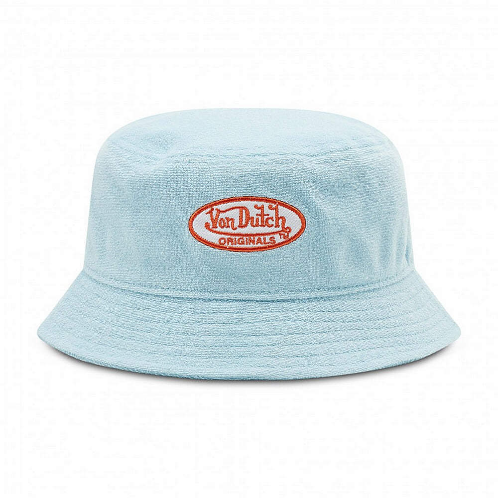 Klobúk Von Dutch Originals Bucket Seattle bledomodrý