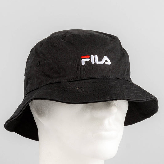 Fila BRUSQUE Bucket hat with linear logo Black Beauty