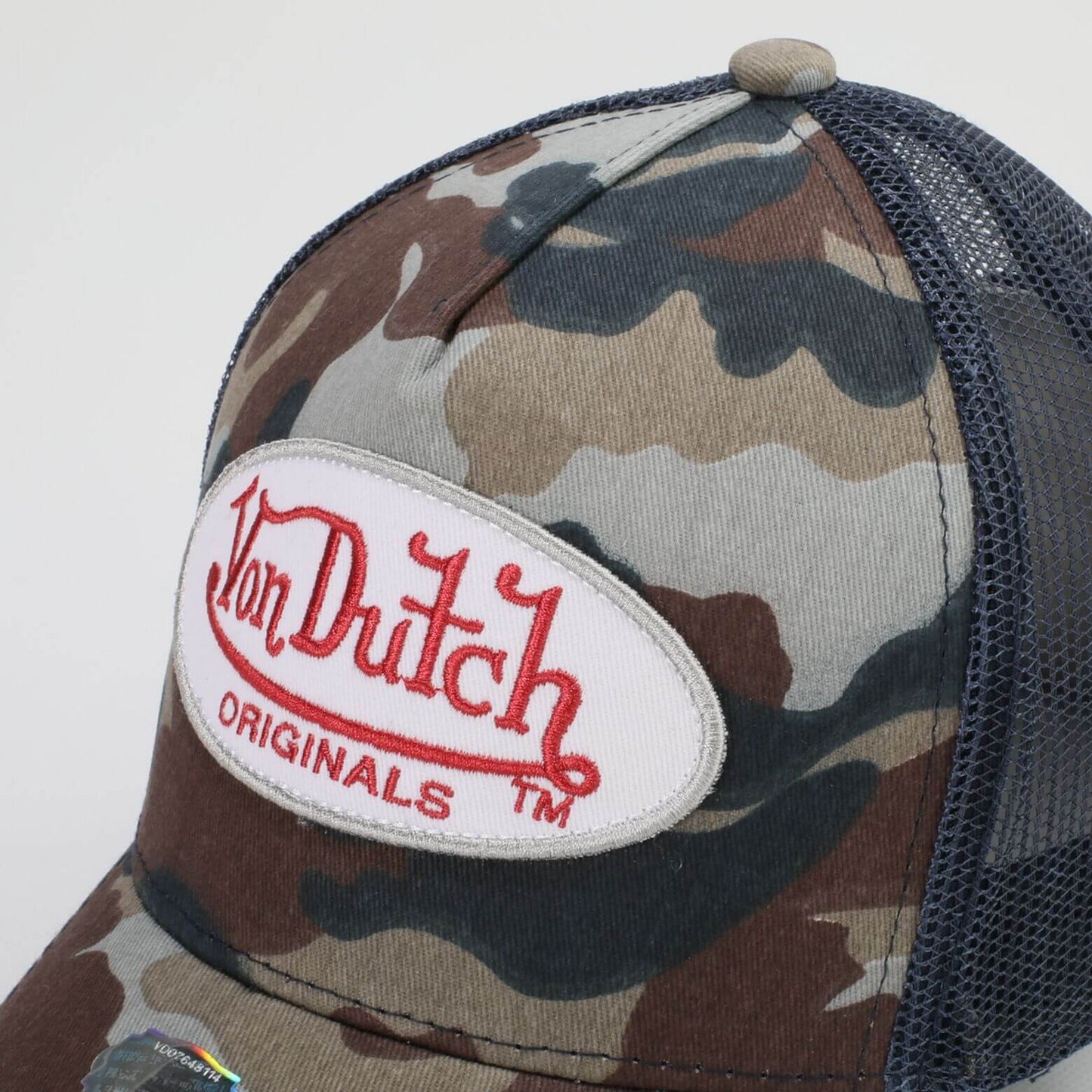 Von Dutch Originals Trucker Boston Camo/Navy