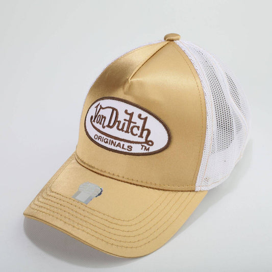 Von Dutch Originals Trucker Cary Lt.Brown/White