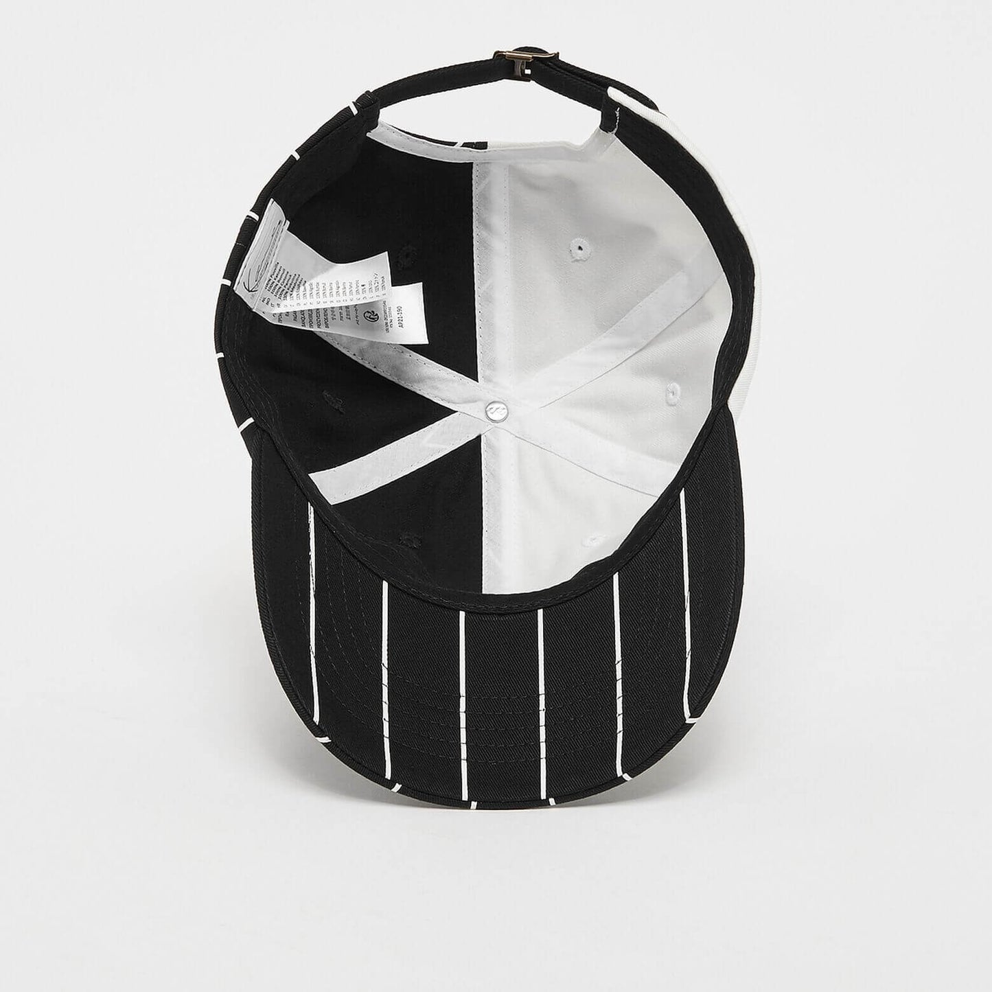 Karl Kani KK Signature Pinstripe Splid Cap black/white