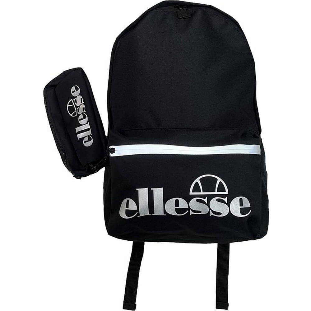 Ellesse Liscia Backpack + Pencil Case Black