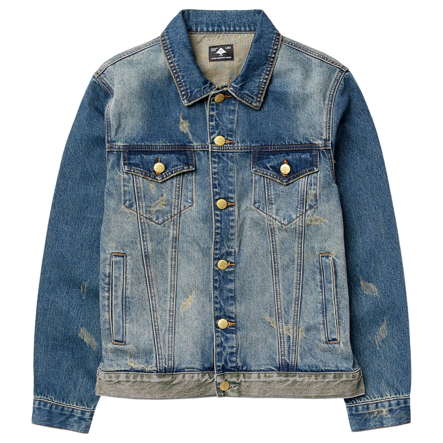 Lrg System Culture Denim Jacket Denim Blue