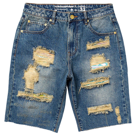 Lrg Cosmic Denim Short Denim Blue