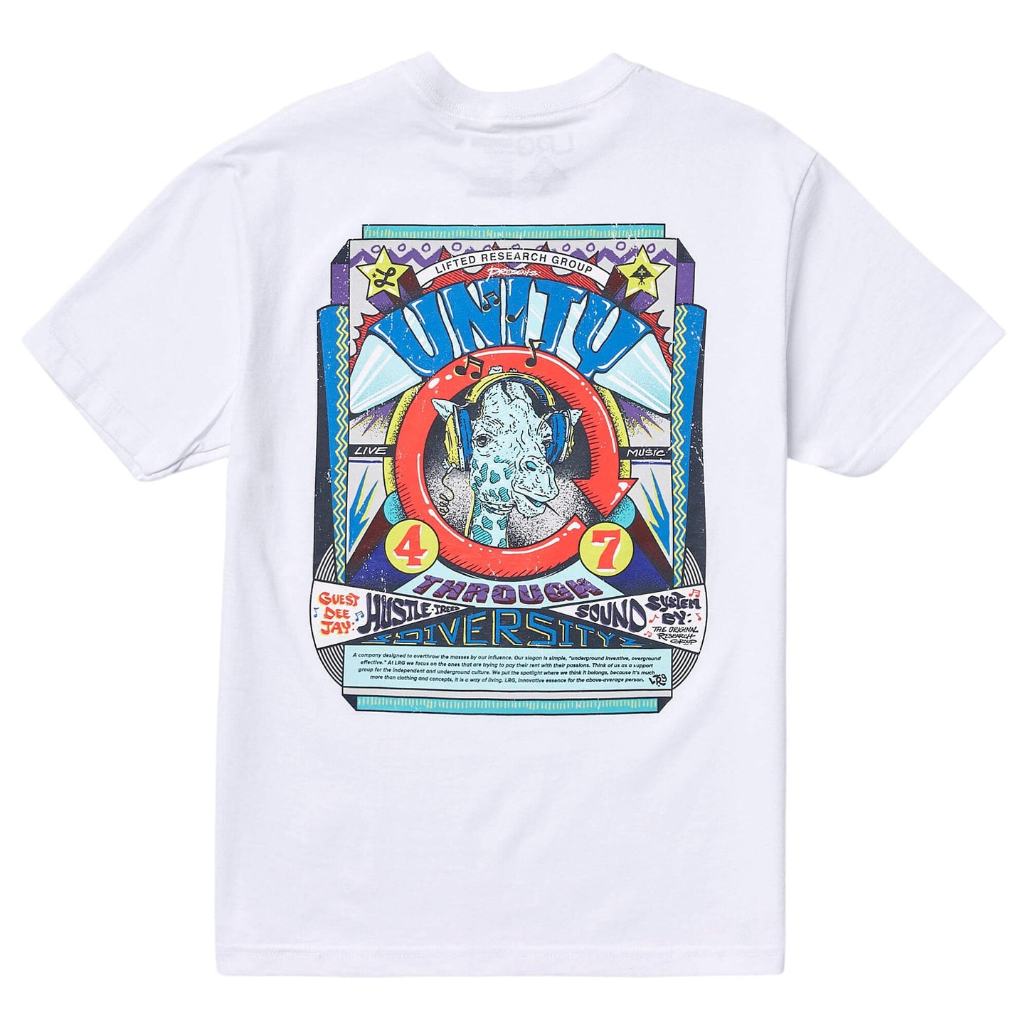 Lrg Sound System Culture Ss Tee White