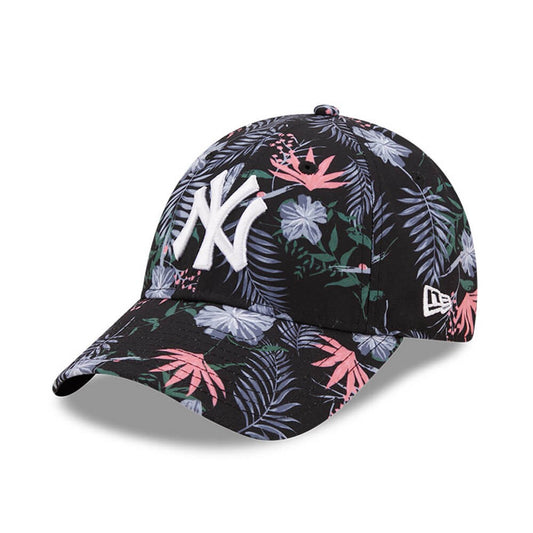 NEW ERA šiltovka 940W MLB Wmns floral 9forty NEW YORK YANKEES Black